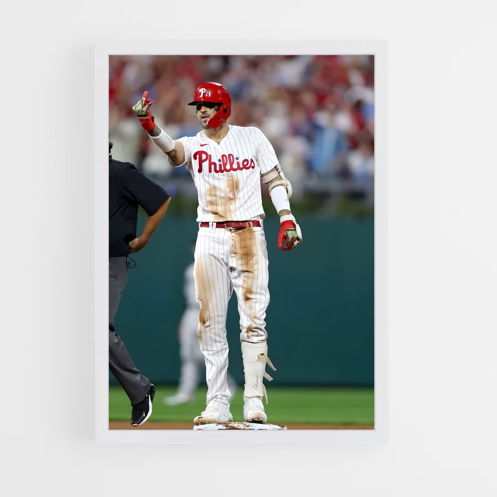 Poster Jeu de Gant – affiche Baseball (vue 3)